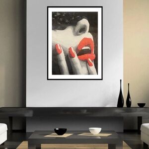 Unframed 16x20 The Masquerade Acrylic Painting 2022